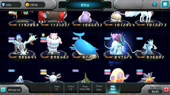 MÃ : #TTS4004 - SV 1727 - V1 - TAPU FINI BC DIANCIE BC XERM LUGIA YVETAL NHIỀU PET HT