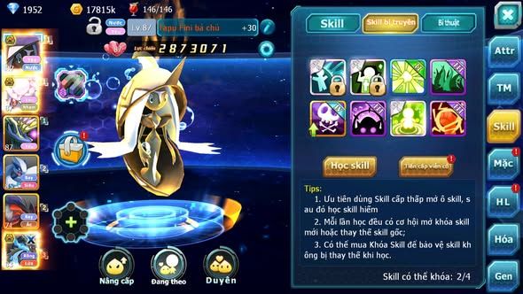 MÃ : #TTS4004 - SV 1727 - V1 - TAPU FINI BC DIANCIE BC XERM LUGIA YVETAL NHIỀU PET HT