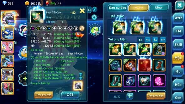 MÃ : #TTS4009 - SV 1644 - PALKIA BÁ CHỦ KYOGRE MES AMDLO NHIỀU PET