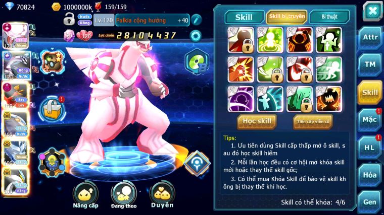 MÃ : #TTS4012 - SV 739 - TOP10 V14 - 70K KC - 2K SÁCH - DIANCIE CH DYNAMAX PALKIA CH HOOH DYNAMAX QVBC BC RẮN BĂNG BC NHIÊU FET BC NGON