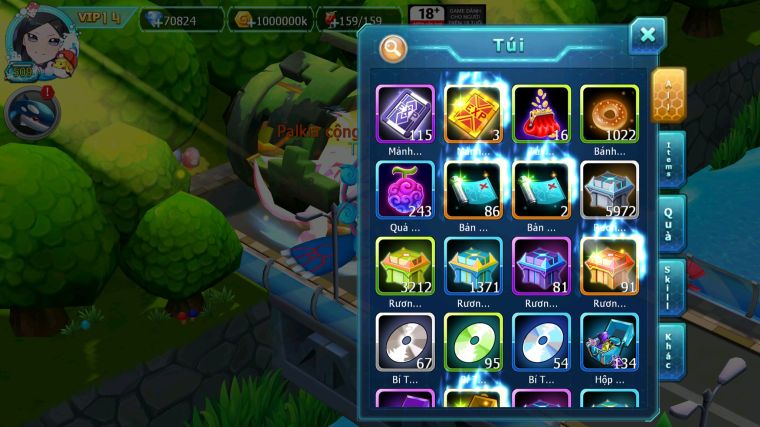 MÃ : #TTS4012 - SV 739 - TOP10 V14 - 70K KC - 2K SÁCH - DIANCIE CH DYNAMAX PALKIA CH HOOH DYNAMAX QVBC BC RẮN BĂNG BC NHIÊU FET BC NGON