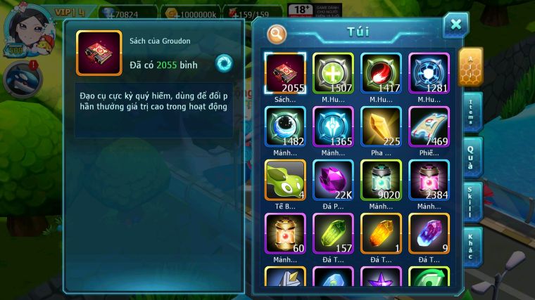 MÃ : #TTS4012 - SV 739 - TOP10 V14 - 70K KC - 2K SÁCH - DIANCIE CH DYNAMAX PALKIA CH HOOH DYNAMAX QVBC BC RẮN BĂNG BC NHIÊU FET BC NGON