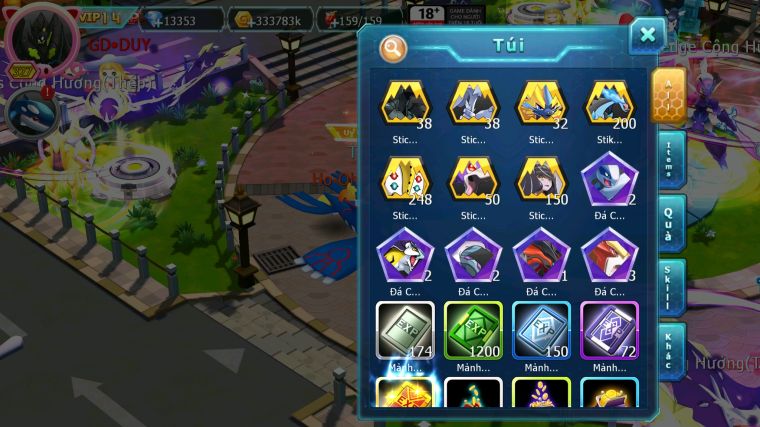 MÃ : #TTS4026 - SV 1526 - V14 - TOP 11 - 1K8 SÁCH HOOH CH DYNAMAX BUILD CỰC KHỎE YVETAL CH BLAKC BC THẦN GIÓ BC RX BC