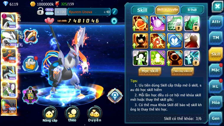 MÃ : #TTS4043 - SV 1418 - V12 - WHITE DYNAMAX UNVOA BLACK BC HOOH BC THẦN GIÓ BC Z100 BÁ CHỦ CẶP QVLD BÁ CHỦ