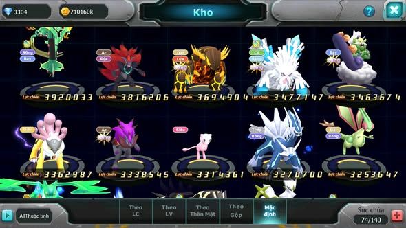 MÃ : #TTS4049 - SV 1347 - TOP 31 - V14 - WHITE CH DYNAMAX FULL SS PALKIA CH BLACK BC OHOOH UNVOA CẶP LATI BÁ CHỦ