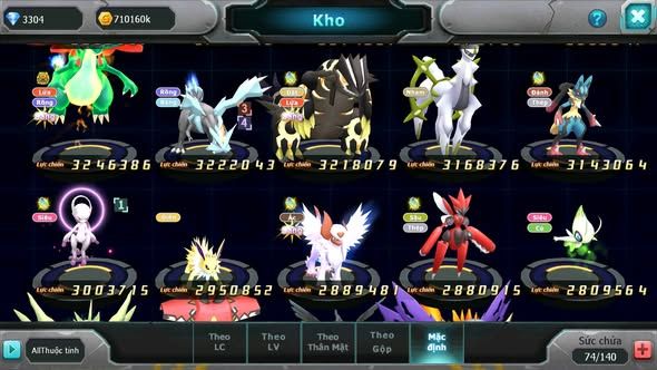 MÃ : #TTS4049 - SV 1347 - TOP 31 - V14 - WHITE CH DYNAMAX FULL SS PALKIA CH BLACK BC OHOOH UNVOA CẶP LATI BÁ CHỦ