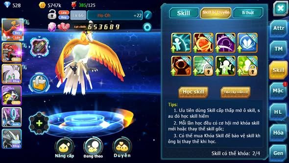 MÃ : #TTS4055 - SV 1743 - V5 - HOOH GROUDON GOODRA RAIKOU SUICUN