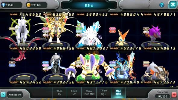 MÃ : #TTS4054 - SV 1335 - TOP 11 ALL - V13 - DIANCIE CH DYNAMAX HOOH DYNAMXA RAYQUAZA BC CẶP CÁ BC SAKATAKA BC QUÁ NGON