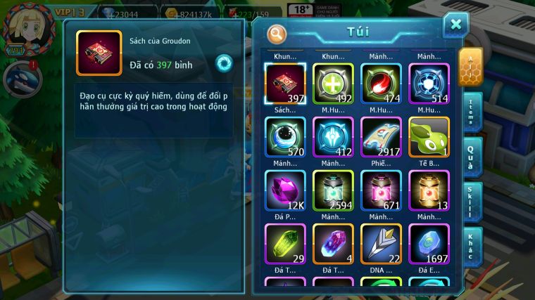 MÃ : #TTS4054 - SV 1335 - TOP 11 ALL - V13 - DIANCIE CH DYNAMAX HOOH DYNAMXA RAYQUAZA BC CẶP CÁ BC SAKATAKA BC QUÁ NGON