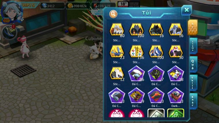 MÃ : #TTS4076 - SV 1265 - V15 - 1K2 SÁCH - HOOH CH DYNAMAX UNVOA BÁ CHỦ WB DYNAMAX DIANCIE DYNAMAX NHIỀU PET BÁ CHỦ QUÁ NGON