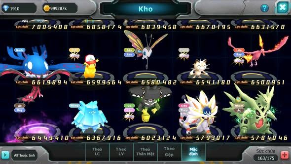 MÃ : #TTS4099 - SV 301 - TOP16 - V15 - HOOH CH DYNAMAX RAYQUAZA BC HOOPA BÁ CHỦ THẦN GIÓ BC UNVOA WB BC