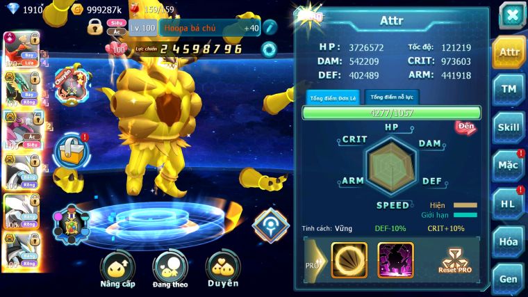 MÃ : #TTS4099 - SV 301 - TOP16 - V15 - HOOH CH DYNAMAX RAYQUAZA BC HOOPA BÁ CHỦ THẦN GIÓ BC UNVOA WB BC