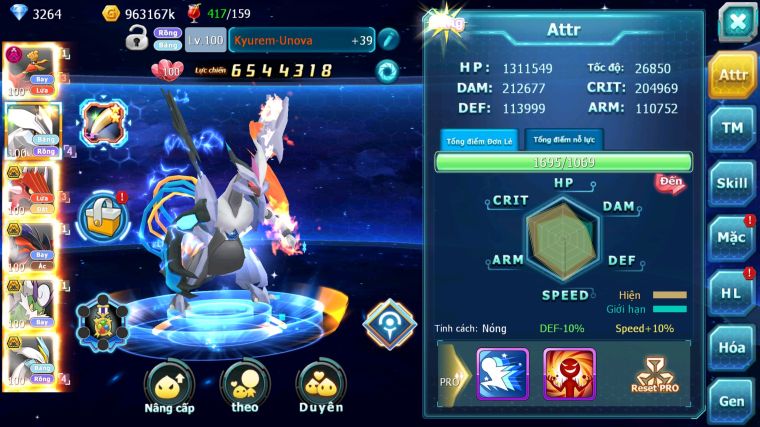 MÃ : #TTS4103 - SV 1436 - V13 - HOOH DYNAMAX UNVOA WB BC QVLD BC YVETAL BC THẦN GIÓ BC WB BC NHIỀU PET BC NGON LÀNH