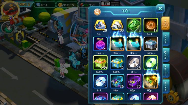 MÃ : #TTS4103 - SV 1436 - V13 - HOOH DYNAMAX UNVOA WB BC QVLD BC YVETAL BC THẦN GIÓ BC WB BC NHIỀU PET BC NGON LÀNH