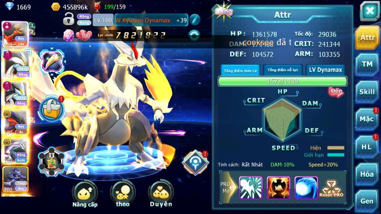 MÃ : #TTS4102 - SV 1670 - TOP24 - 1K4 SÁCH - HOOH CH DYNAMAX WB DYNAMAX YVETAL BC PALKIA BC THẦN GIÓ BC NHIỀU PET HT