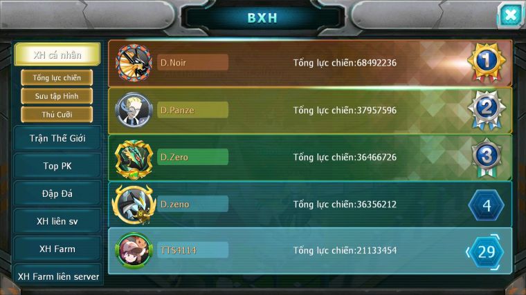 MÃ : #TTS4114 - SV 1710 -TOP29 - PALKIA FORM CỰC NGON FULL SS UNVOA WB BC KYROGE BC CẶP LATI BC