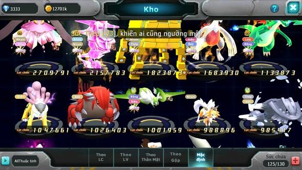 MÃ : #TTS4111 - SV 1729 - V8 - 1K4 SÁCH - DIANCIE BC RẮN BĂNG BC SAKATAKA BC LUGIA BC NHIỀU PET HT