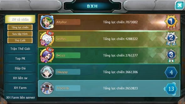 MÃ : #TTS4116 - SV1794 - V4 -TOP13 SIÊU NGON CHO ĐUA TOP UNVOA VỊT BẦU AMDLO