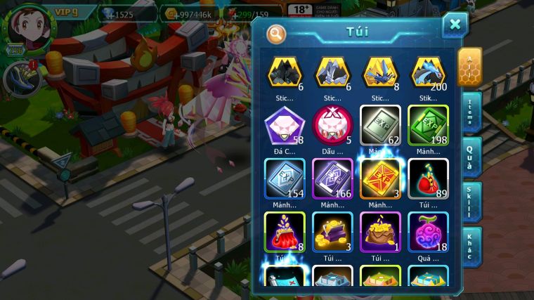 MÃ : #TTS4125 - SV 1591 - V9 - TOP 25 - DIANCIE DYNAMAX TAPU FINI BC XERM BC FULL HH QUÁ NGON