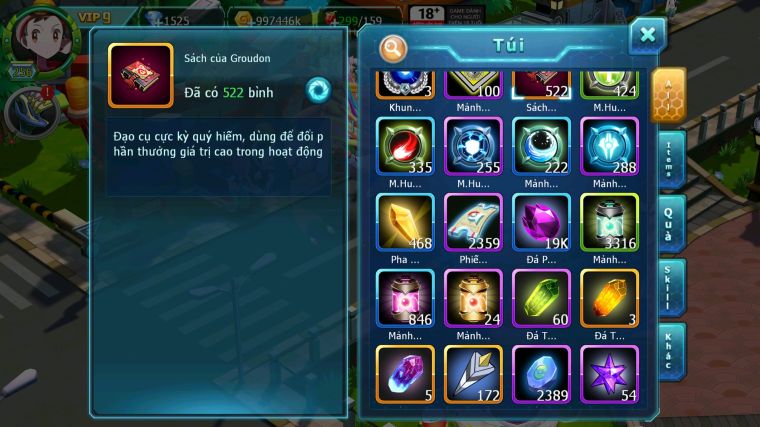 MÃ : #TTS4125 - SV 1591 - V9 - TOP 25 - DIANCIE DYNAMAX TAPU FINI BC XERM BC FULL HH QUÁ NGON