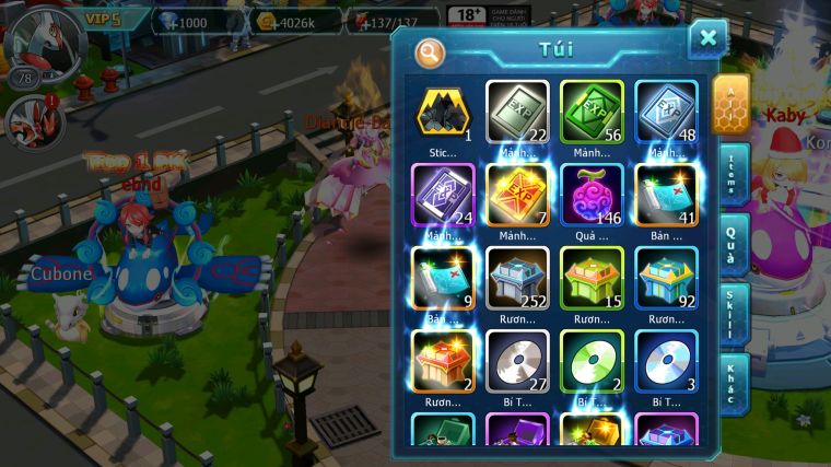 MÃ : #TTS4121 - SV 1729 - V5 - DIANCIE BC TAPU FINI BC NHIỀU PET HT QUÁ NGON