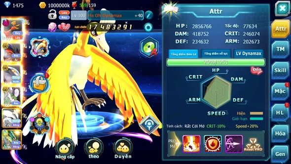 MÃ : #TTS4133 - SV1534 - V8 - HOOH DYNAMAX YVETAL BC QVBC BC THẦN GIÓ BC UNVOA CẶP LATI BC QUÁ NGON