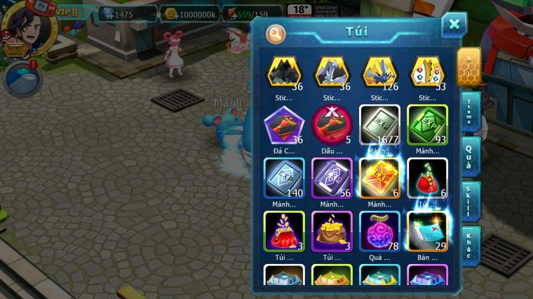 MÃ : #TTS4133 - SV1534 - V8 - HOOH DYNAMAX YVETAL BC QVBC BC THẦN GIÓ BC UNVOA CẶP LATI BC QUÁ NGON