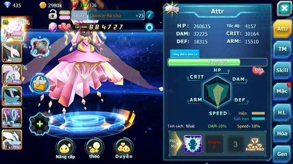 MÃ : #TTS4132 - SV1716 - V4 - DIANCIE BC ST UNVOA NHIỀU PET HT