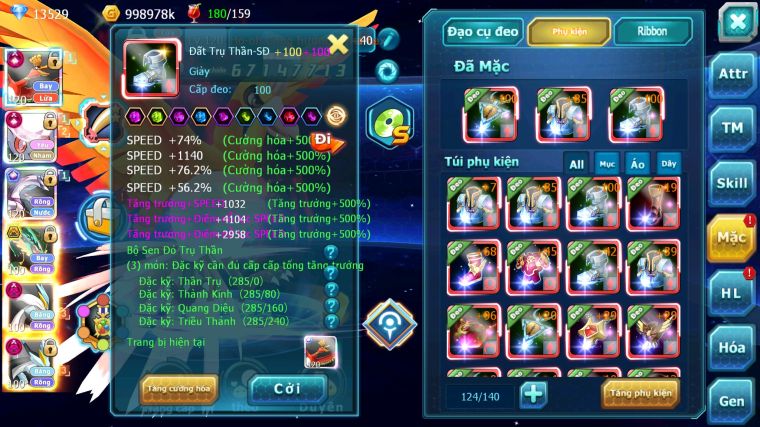 MÃ : #TTS4145 - SV 561 -TOP3 - TOP3-4 CHAM - V15 - HOOH CH DYNAMAX DIANCIE CH DYANAMX PALKIA CH WB DYNAMAX NHIỀU PET BC NGON LÀNH