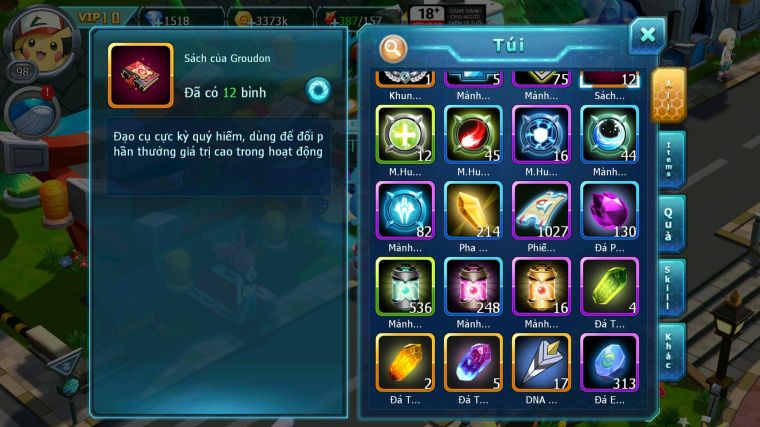 MÃ : #TTS4142 - SV1716 -V10 RAIKOU UNVOA TAPU KOKO BC NHIỀU PET HT