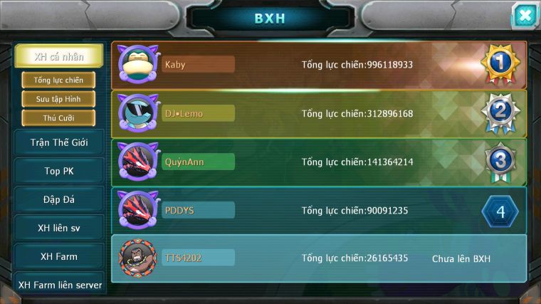 MÃ : #TTS4202 - SV 1554 - V10 - DIANCIE DYNAMAX PALKIA BC  RẮN BĂNG BC KYGORE UNVOA ZEVIL