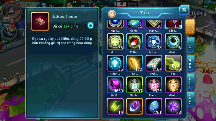 MÃ : #TTS4202 - SV 1554 - V10 - DIANCIE DYNAMAX PALKIA BC  RẮN BĂNG BC KYGORE UNVOA ZEVIL