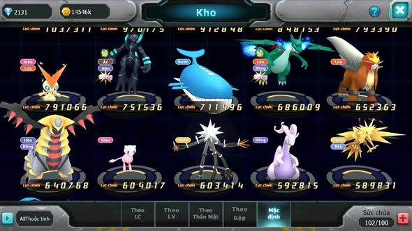 MÃ : #TTS4201 - SV 1754 - V4 - UNVOA RAIKOU LUGIA BÁ CHỦ DRAK HOOH CẶP LATI