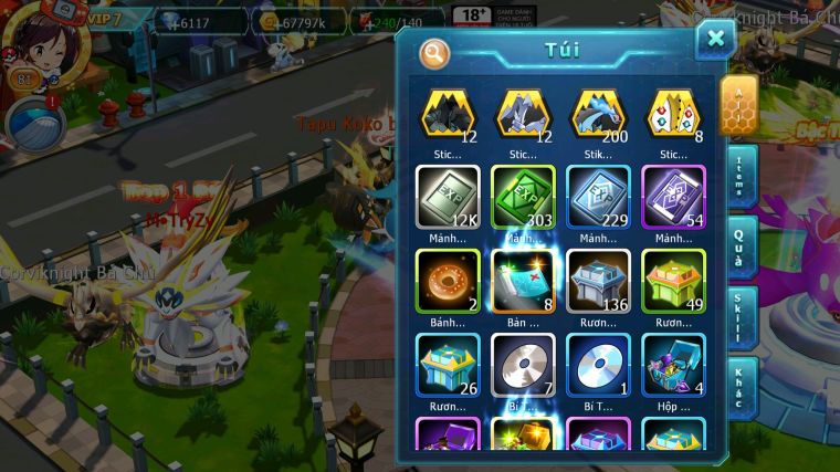 MÃ : #TTS4213 - SV1737 - V7 - 500 SÁCH - UNVOA RAIKOU TAPU KOKO BÁ CHỦ NHIỀU PET HT