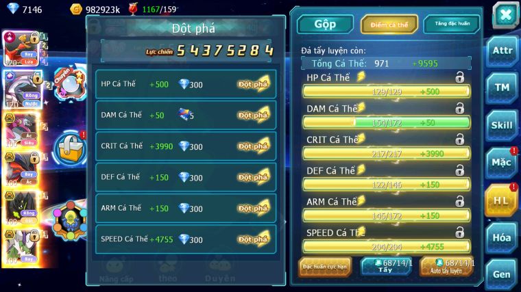 MÃ : #TTS4219 - SV 391 - V17 - TOP5 - HOOH CH DYNAMXA PALKIA CH DYNAMAX CHỈ SỐ SIÊU KHỦNG HOOPA BÁ CHỦ YVETAL BC NHIEEUF PET BÁ CHỦ NGON