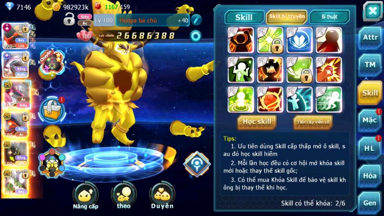 MÃ : #TTS4219 - SV 391 - V17 - TOP5 - HOOH CH DYNAMXA PALKIA CH DYNAMAX CHỈ SỐ SIÊU KHỦNG HOOPA BÁ CHỦ YVETAL BC NHIEEUF PET BÁ CHỦ NGON