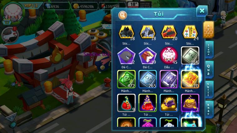 MÃ : #TTS4223 - SV 1729 - V13 - TOP 32 - 755 SÁCH - DIANCIE CH DYNAMAX TAPU FINI BC UNVOA XERM BC QUÁ NGON