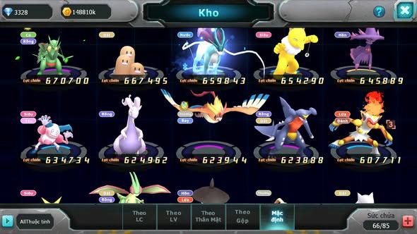 MÃ : #TTS4226 - SV 1737 - V6 - MEW GIÁP BÁ CHỦ UNVOA LATI BC NHIỀU PET HT