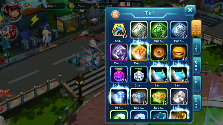 MÃ : #TTS4235 - SV 1815 - TOP6 - UNVOA MES RAIKOU ĐUA TOP CỰC NGON