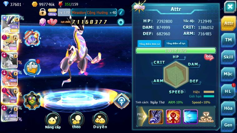 MÃ : #TTS4232 - SV 1477 - TOP 1-2 CHAM CỨNG - FULL PET META MỚI NHẤT MAX ĐỒ  MUA CHƠI KHỎI NẠP LUÔN AE