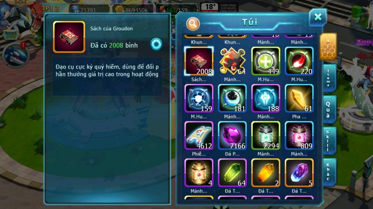 MÃ : #TTS4191 - SV 1162 - TOP39 - V12 - 2K SÁCH - HOOH CH DYNAMAX UNVOA WB BC PIKACHU DYNAMAX MEW GIÁP BC NHIỀU PET BC