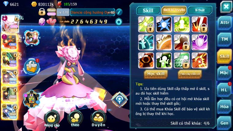 MÃ : #TTS4253 - SV 1335 - TOP11 - V13 - DIANCIE CH DYNAMAX HOOH DYNAMAX RAYQUAZA BC  CẶP CÁ BC NHIỀU PET BC NGON