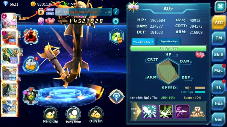 MÃ : #TTS4253 - SV 1335 - TOP11 - V13 - DIANCIE CH DYNAMAX HOOH DYNAMAX RAYQUAZA BC  CẶP CÁ BC NHIỀU PET BC NGON