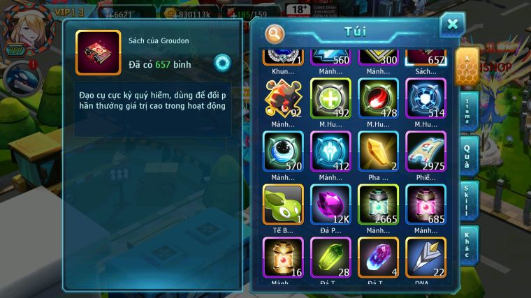 MÃ : #TTS4253 - SV 1335 - TOP11 - V13 - DIANCIE CH DYNAMAX HOOH DYNAMAX RAYQUAZA BC  CẶP CÁ BC NHIỀU PET BC NGON