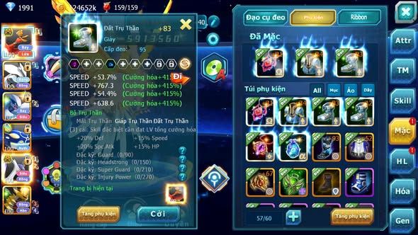 MÃ : #TTS4265 - SV 1605 - V5 - 1K1 SÁCH - HOOH BÁ CHỦ UNVOA LUGIA KYOGRE LATI BC NHIỀU PET HT