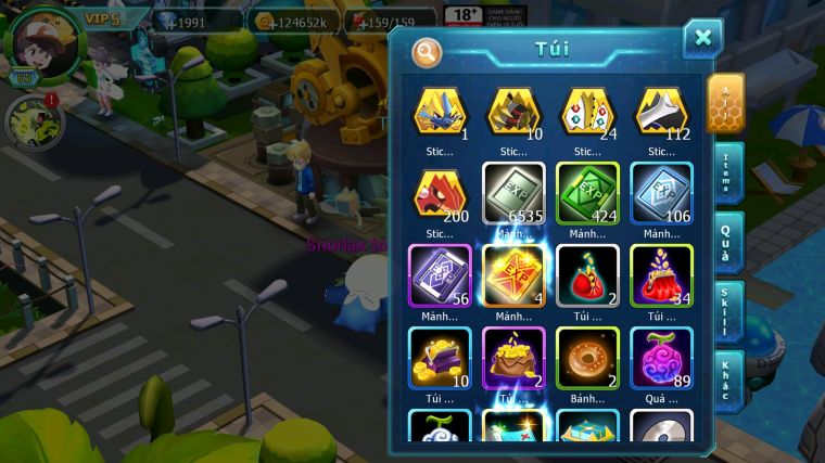 MÃ : #TTS4265 - SV 1605 - V5 - 1K1 SÁCH - HOOH BÁ CHỦ UNVOA LUGIA KYOGRE LATI BC NHIỀU PET HT