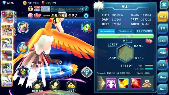 MÃ : #TTS4268 - SV 1365 - V14 - TOP40 - HOOH CH DYNAMAX VUA KHIÊN BÁ CHỦ UNVOA WB BC YVETAL BC THẦN GIÓ BC QVLD BC