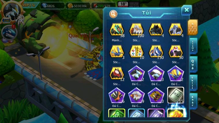 MÃ : #TTS4268 - SV 1365 - V14 - TOP40 - HOOH CH DYNAMAX VUA KHIÊN BÁ CHỦ UNVOA WB BC YVETAL BC THẦN GIÓ BC QVLD BC