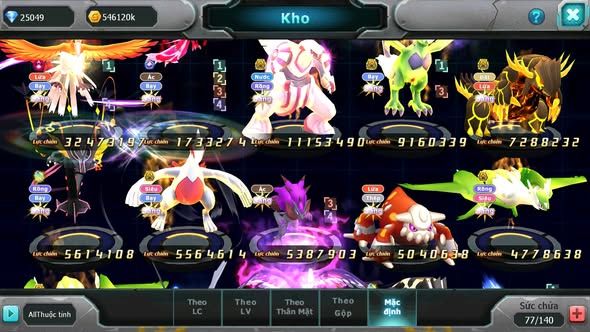 MÃ : #TTS4266 - SV 1418 - V12 - 25K KC - 1K SÁCH - TOP41 - HOOH CH DYNAMAX YVETAL CH PALKIA BC THẦN GIÓ BC NHIỀU PET BC