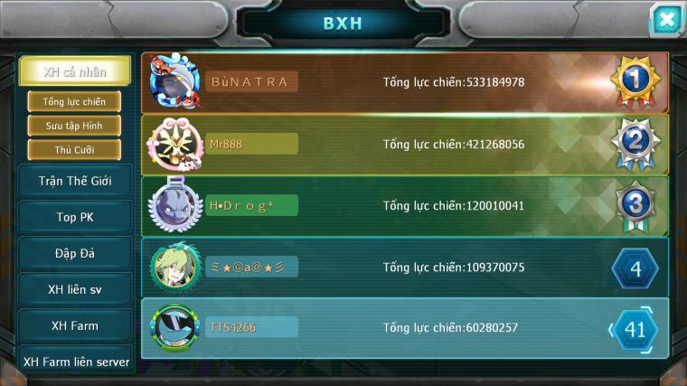 MÃ : #TTS4266 - SV 1418 - V12 - 25K KC - 1K SÁCH - TOP41 - HOOH CH DYNAMAX YVETAL CH PALKIA BC THẦN GIÓ BC NHIỀU PET BC